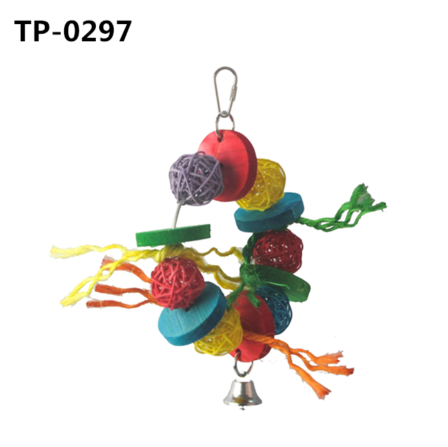 Bird Foraging Natural Chew Toy Vine Balls Toy for Parrot Swinging Climbing and Chewing 