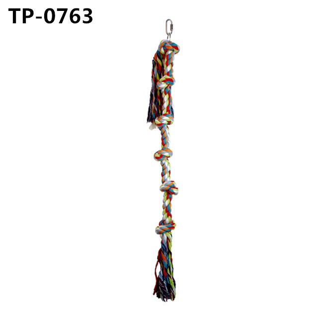 Cat Dog Chews Cotton Toys Parrot Hanging Ropes for Biting Manufactuer Price