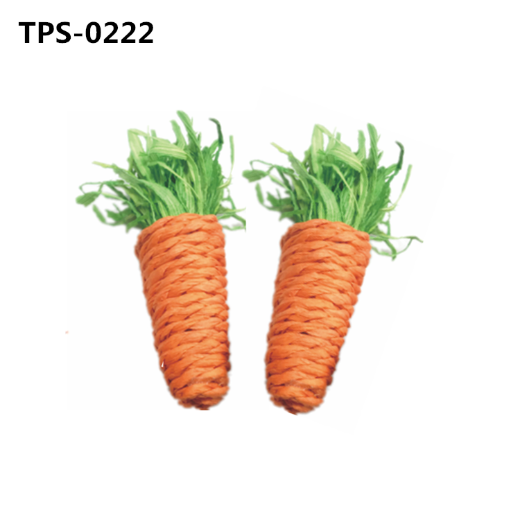 Carrot Shapes Cat Rope Toys  Interactive Cat Toys for Cats and Kittens Biting Chewing Keeping Cats Teeth Cleaning​ TPS-0222/223/224