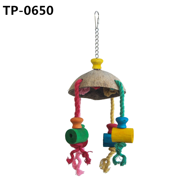 Coco Monkey Foraging Toy for Bird Parrots Chews Bites with Factory Price 