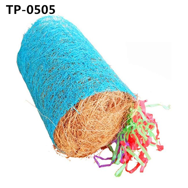 Coconut Fiber Bird Bag Toy Nesting Material for Budgie Hummingbird Canary Parakeet