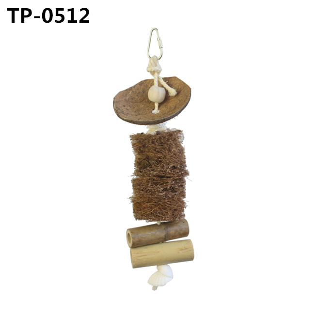 Coconut Hideaway with Ladder for Bird and Small Animal Toy with Manufacturer Price