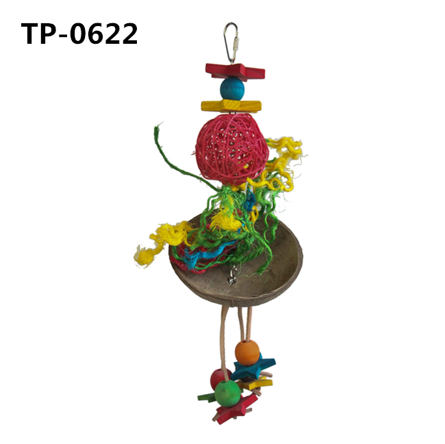 Coconut Hideaway with Ladder for Bird and Small Animal Toy with Manufacturer Price