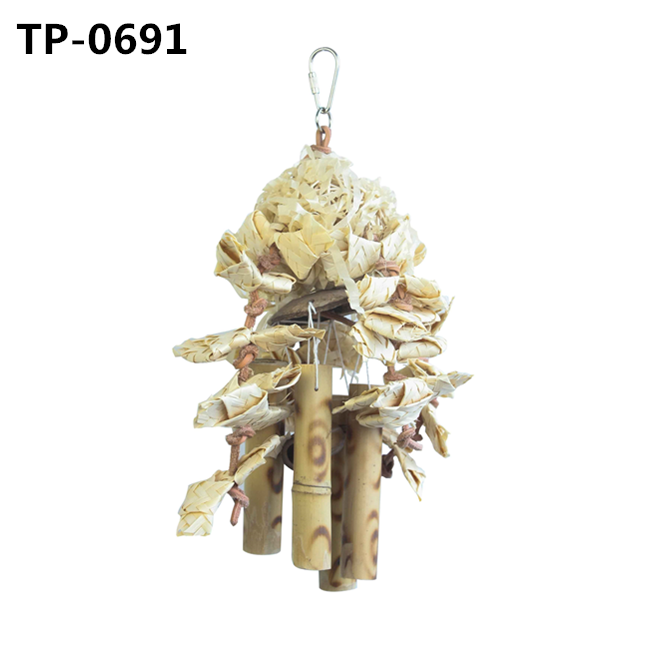 Natura Corn Skin Parrot Chewing and Climbing Toys with Wholesale Price