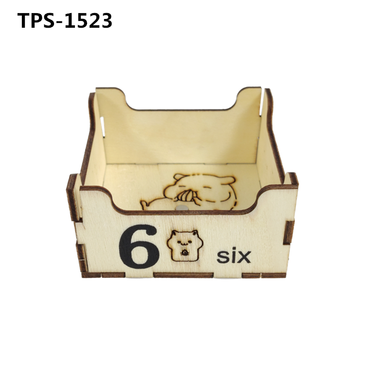 6pcs Free Combination Hamster Hideout Cage Accessories,Wooden Hamster Toys,Hamster House,Gerbil House,Hamster cage for Small Animals TPS-1518/19/20/21/22/23