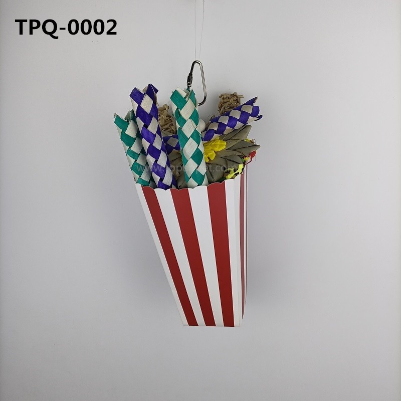 Fun Parrot Box Foraging Bird Toy TPQ-0002