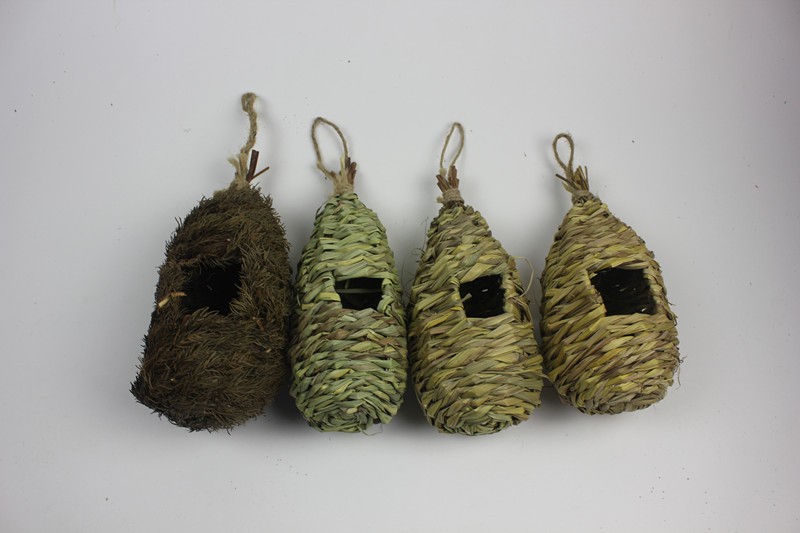 Hummingbird Outdoor House Finch Grass Bird Nest for Woven Hanging Birdhouse Price