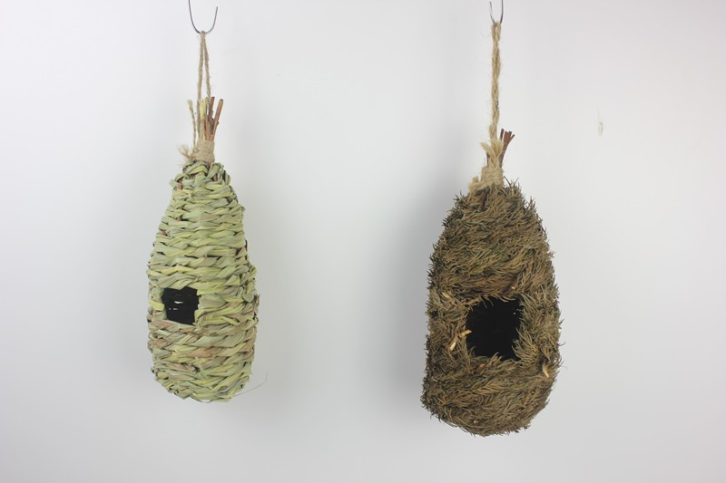 Hummingbird Outdoor House Finch Grass Bird Nest for Woven Hanging Birdhouse Price