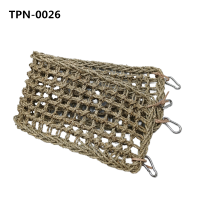 Natural Safe Grass Woven Bird Hammock Bird Cage Hanging Toy with Hooks Parakeet Climbing Rope Ladder Pet Toys for Cockatiel Conure Budgie Cockatoo Pigeon TPN-0026 Natural Safe Grass Woven Bird Hammock Bird Cage Hanging Toy with Hooks Parakeet Climbing Rope Ladder Pet Toys for Cockatiel Conure Budgie Cockatoo Pigeon TPN-0026