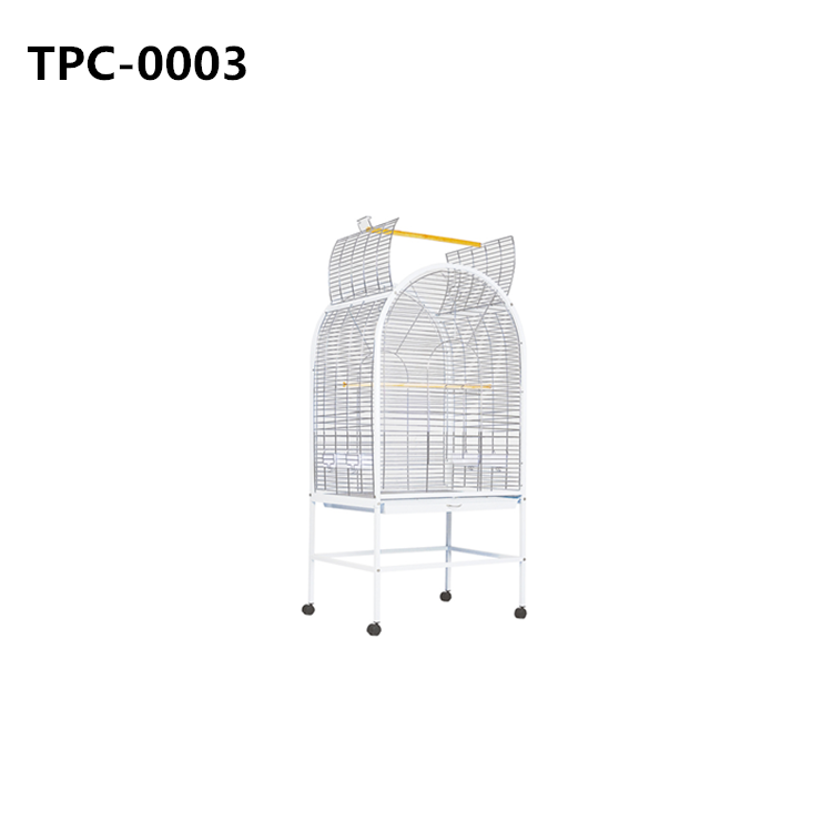 Large Bird Flight Cage with Rolling Stand for African Grey Parrot Cockatiel Sun Parakeet Conure 