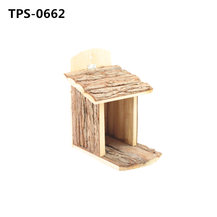 Natural Wooden Small Animal House Hamster Chewing Toy ​Safe Hideout Hut for Mice Gerbils​ TPS-0662/6/7/8671