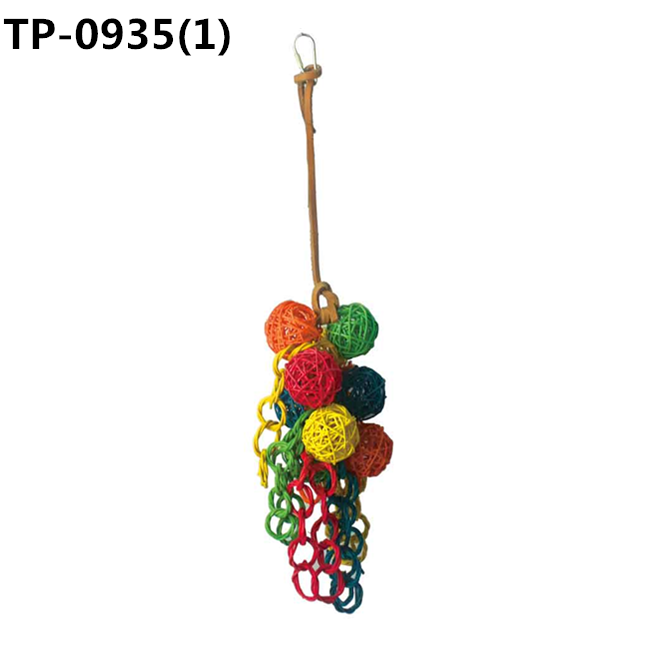 Parrot Chew Toy Bird Bite Toy Cage Hanging Toy with Factory Wholesale Price - 副本