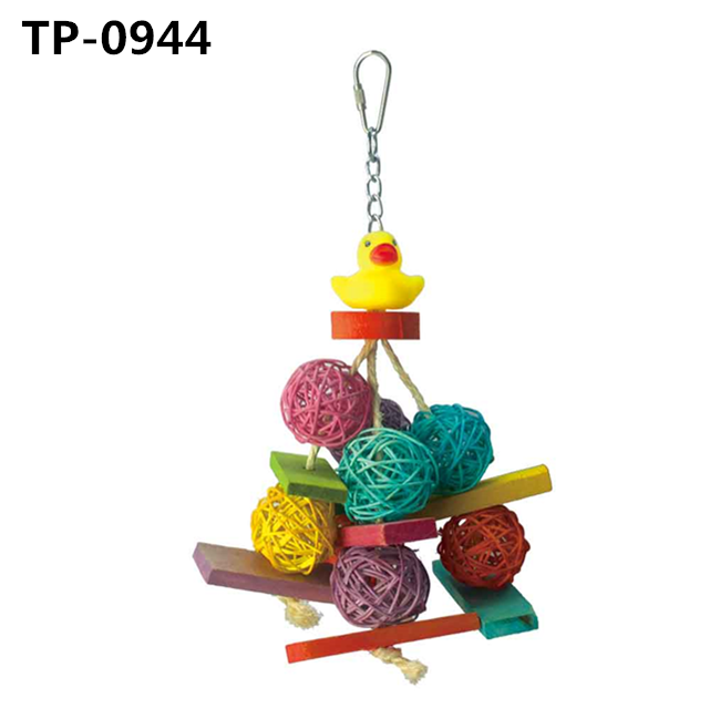 Parrot Chew Toy Bird Bite Toy Cage Hanging Toy with Factory Wholesale Price - 副本