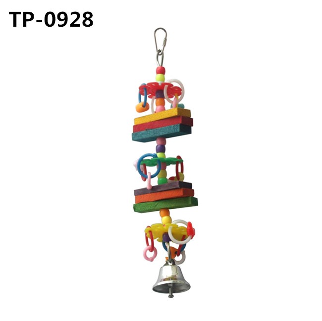 Parrot Chewing Toys Bird Cage Accessories for Small Parakeets Cockatiels Finches Budgie Macaws Parrots Love Birds Peony