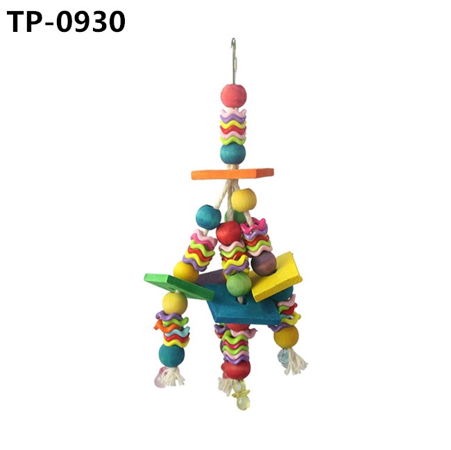 Parrot Chewing Toys Bird Cage Accessories for Small Parakeets Cockatiels Finches Budgie Macaws Parrots Love Birds Peony