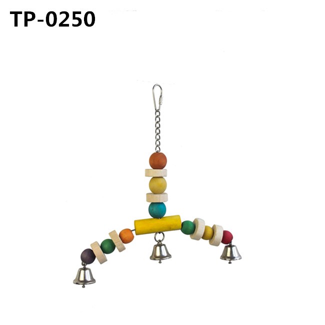 Parrot Hanging Swing Bird Cage Toys for Parrots Parakeets Cockatiels Conures