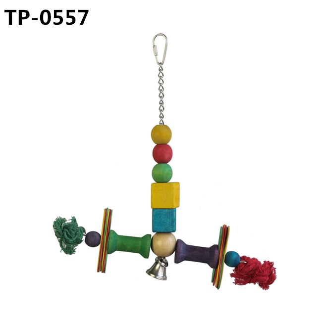 Parrot Hanging Swing Bird Cage Toys for Parrots Parakeets Cockatiels Conures