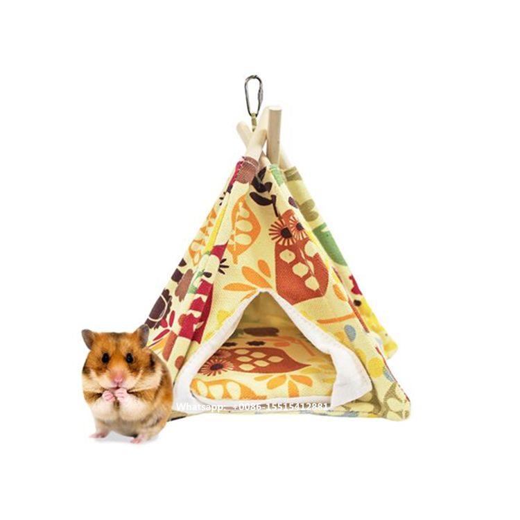 Bird Tent Snuggle Sleeping Bed Parrot Hideaway Cave for Hamster Parrot Macaw Budgies Eclectus