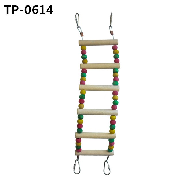 Parrot Ladders Swing Chewing Toys Hanging Pet Bird Cage Accessories