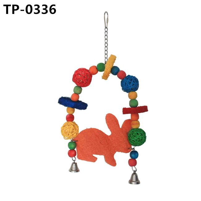 Bird Chew Toy Parrot Shredding Rattan Ball for Pet Cage Accessories Wholesale Price