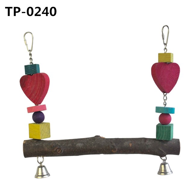  Parrot Swing Chewing Toys Pet Cages Accessories with Factory Price