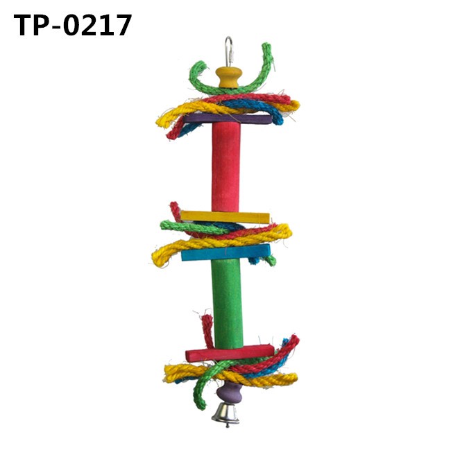 Pet Cage Hammock Hanging Sial Chews Toy for Parakeet Cockatoos Eclectus Amazon Parrot Birds Shredding with China Wholesale Price