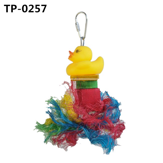 Pet Cage Hammock Hanging Sial Chews Toy for Parakeet Cockatoos Eclectus Amazon Parrot Birds Shredding with China Wholesale Price