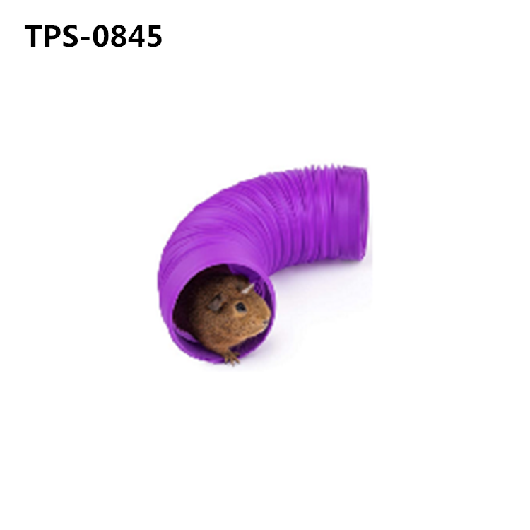 Collapsible Plastic ​Hamster Fun Tunnel,Pet Mouse Plastic Tube Toys,Small Animal Foldable Exercising Training Hideout for Guinea Pigs,Gerbils,Rats,Mice,Ferrets and Small Animals​ TPS-0845