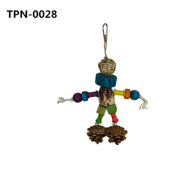 Plastic Wood Bird Chew Toy with Carambola Blocks and Pine Cone for Medium Large Parrot Conure Macaw African Grey Amazon Cockatoo Amazon Budgies Parakeet Cockatiel Lovebird Finch Bird CageTPN-0028 Plastic Wood Bird Chew Toy with Carambola Blocks and Pine Cone for Medium Large Parrot Conure Macaw African Grey Amazon Cockatoo Amazon Budgies Parakeet Cockatiel Lovebird Finch Bird CageTPN-0028