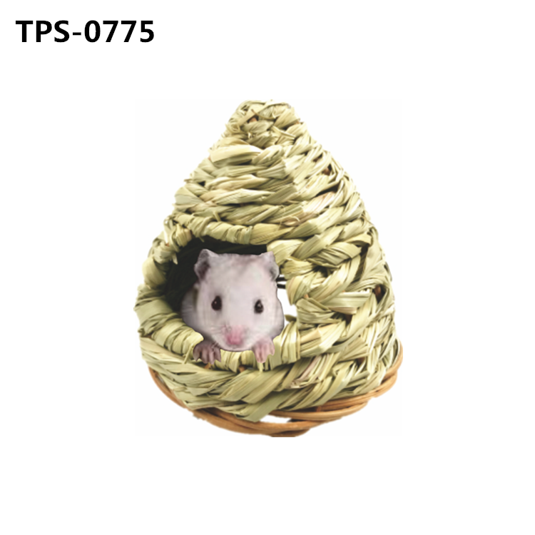 Natural Rabbit Seagrass House Hideaway Hut Toy Small Animals ​Sleeping Chew Toys for Guinea Pig Hamsters Chinchilla Ferret Bunny TPS-0773/774/775/776