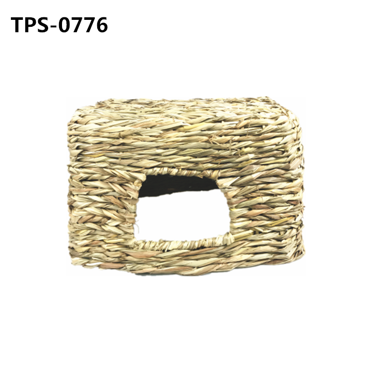 Natural Rabbit Seagrass House Hideaway Hut Toy Small Animals ​Sleeping Chew Toys for Guinea Pig Hamsters Chinchilla Ferret Bunny TPS-0773/774/775/776