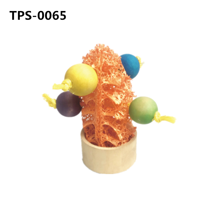 Ice Cream Cone Shaped Bunny Chew Toy Small Animal Grinding Toy for Small Animal Dog Cat Chinchillas Bunny Hamster Guinea Pig Rabbit Molar Toy TPS-0063/65/66