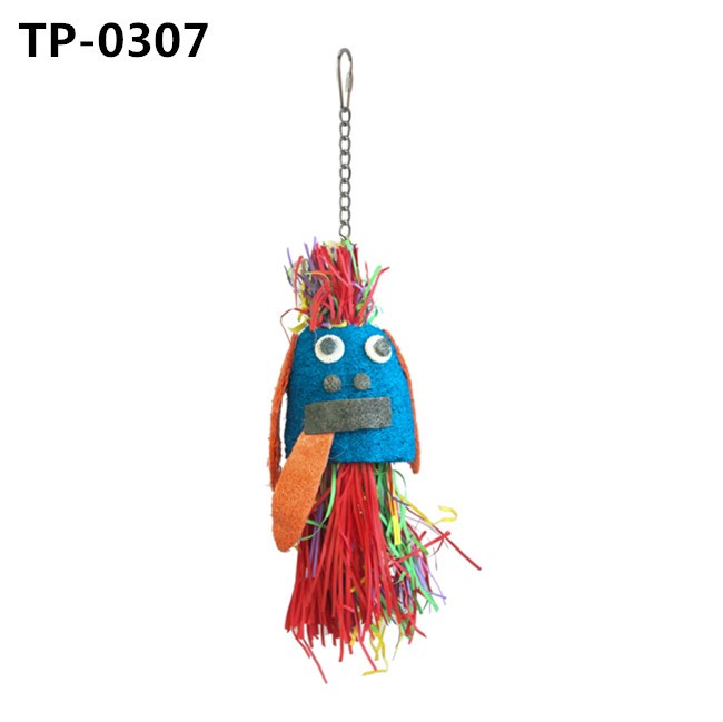 Small Bird Shredding Bites Lufah Hanging Toys for Pet Cages Accesorries Decoration Price