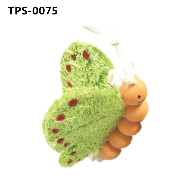 Butterfly-Shaped Teeth Care Guinea Pig Toys, Loofah Rabbit Chew Toys,Rabbit Teeth Grinding Toys​​ TPS-0075/77