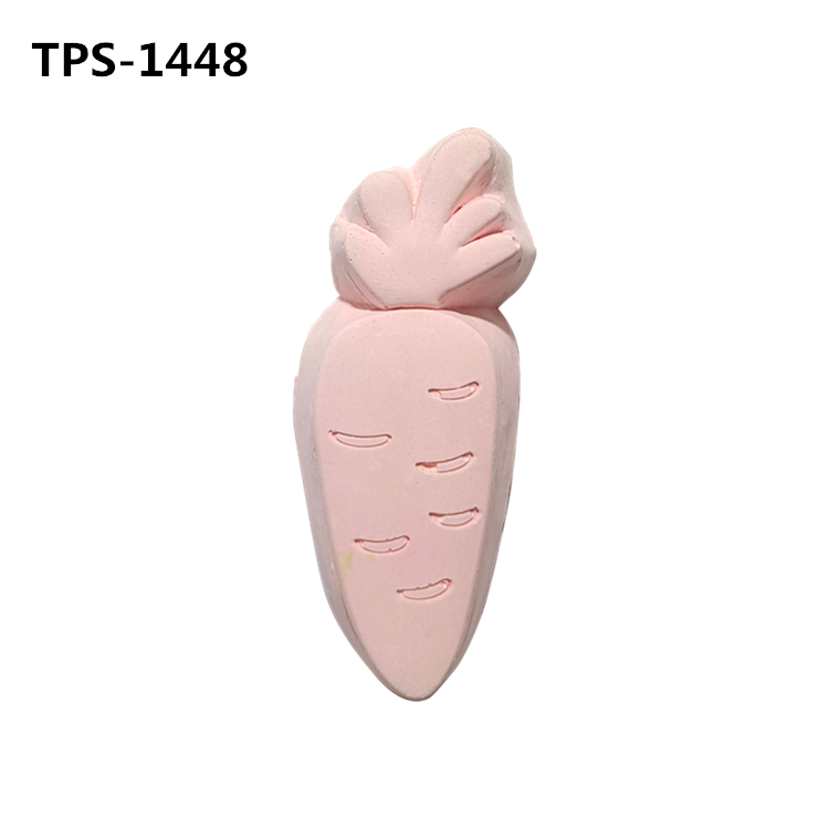 Vegetables Shape Rabbit Chew Toys Bunny Teeth Grinding Stone Small Animal Mineral Calcium Stone for Hamsters Rabbits Chinchillas Squirrels Rats TPS-1446/7/8/9