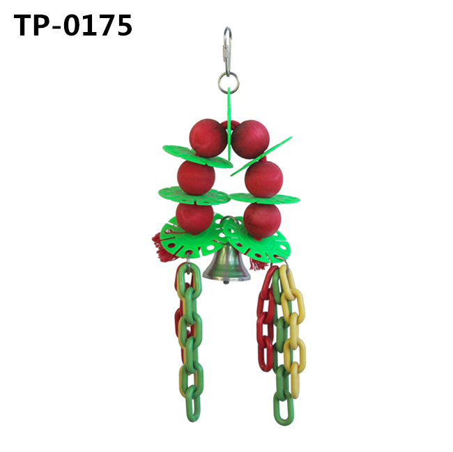 XMAS Bird Toys Parrot Chewing Toy for Cockatiel Parakeet Conures ​​TP-0175